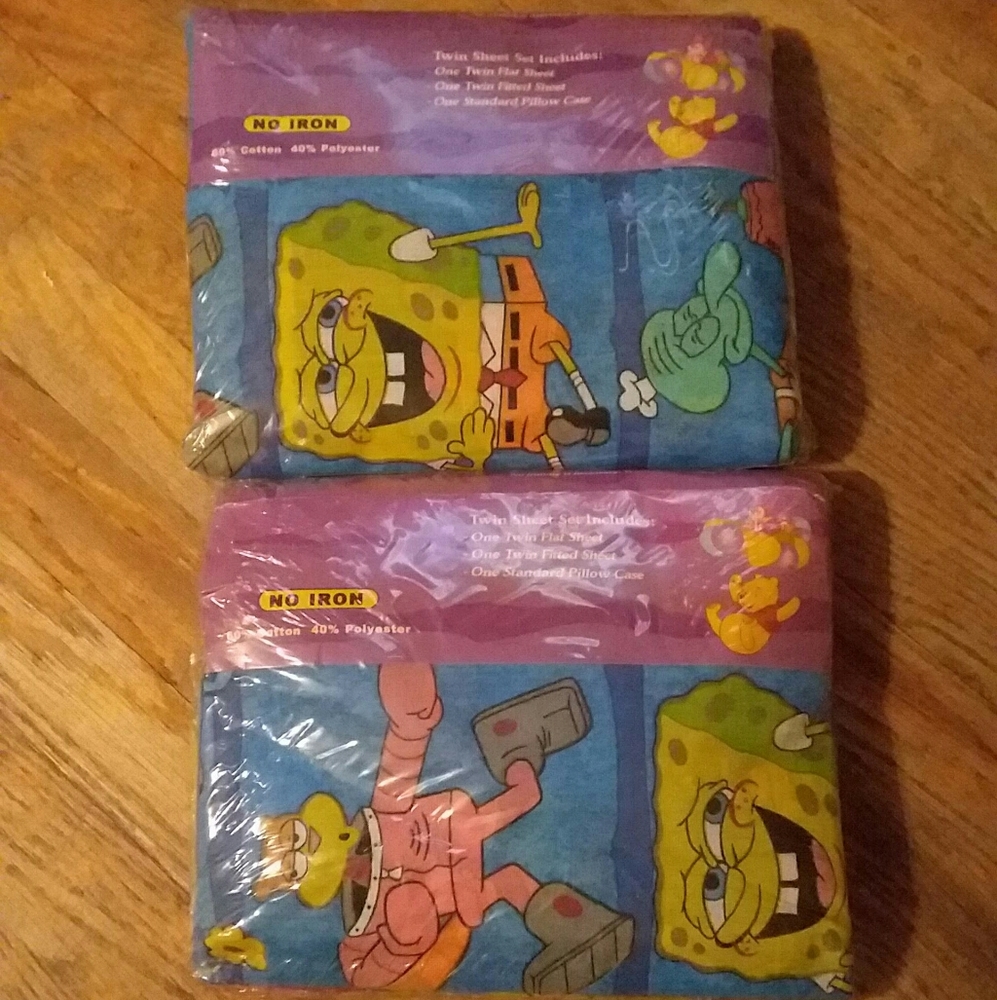 Spongebob squarepants sheets